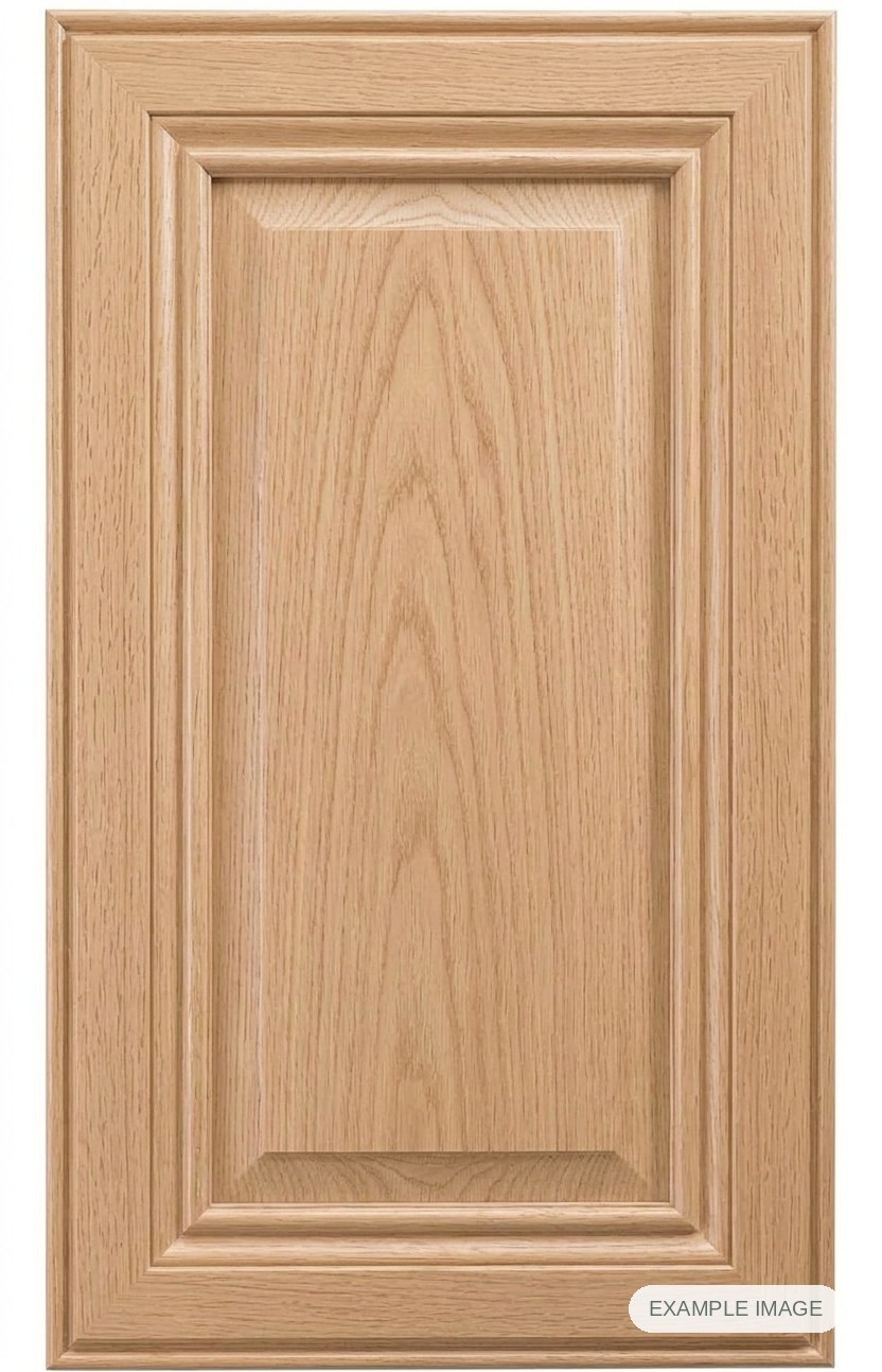 Ridgeland cabinet door - White Oak Ridgeland cabinet door in unfinished White Oak, made to size