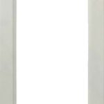 Rogue Juliano Glass thermofoil cabinet door in Fashion Grey, made to your sizes