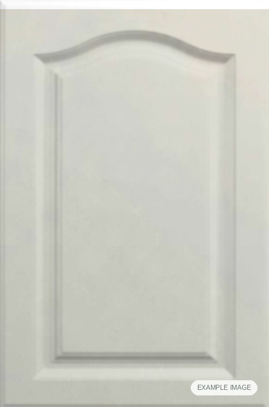 Rogue Liberty thermofoil cabinet door in Fashion Grey, made to your sizes