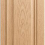 San Marino cabinet door in unfinished White Oak, made to size