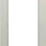 San Marino RTF Glass thermofoil cabinet door in Fashion Grey, made to your sizes