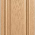 San Simeon cabinet door in unfinished White Oak, made to size