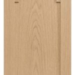 Santa Fe (Solid Panel) cabinet door in unfinished White Oak, made to size