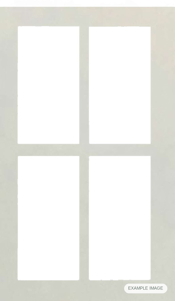 Shaker RTF (4 Lites) thermofoil cabinet door in Fashion Grey, made to your sizes