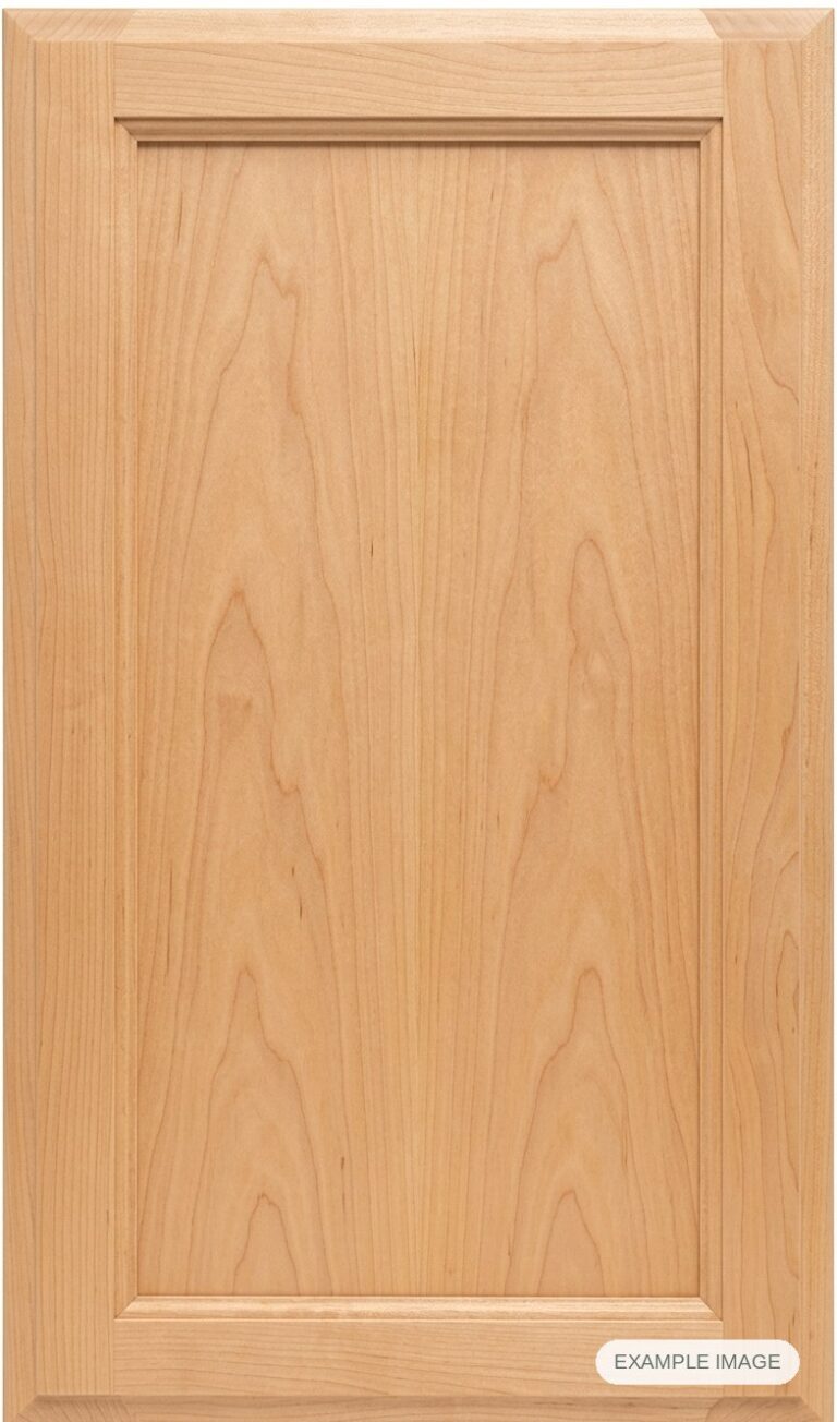 Sierra cabinet door in unfinished Maple Select, made to size