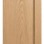Teton Inset cabinet door in unfinished White Oak, made to size