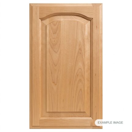 Tiffany cabinet door in unfinished Maple Select, made to size