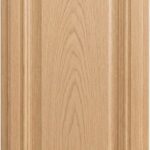 Titan cabinet door in unfinished White Oak, made to size