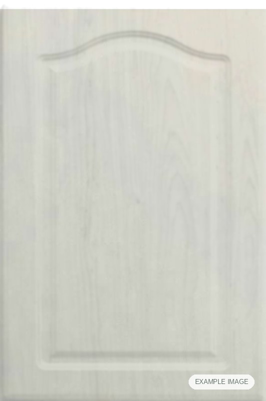 Tulalip Liberty thermofoil cabinet door in Fashion Grey, made to your sizes