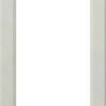 Tulalip Liberty Glass thermofoil cabinet door in Fashion Grey, made to your sizes