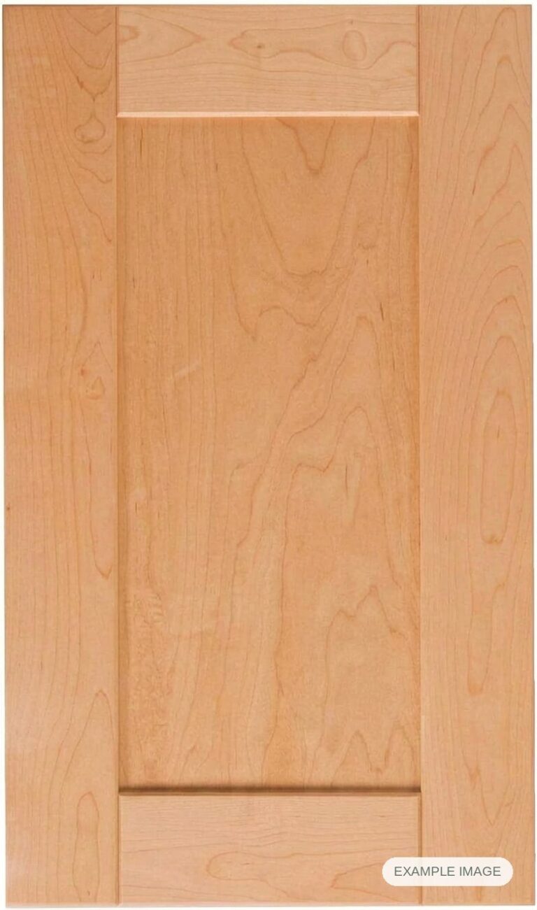 Tuscan Inset cabinet door in unfinished Maple Select, made to size
