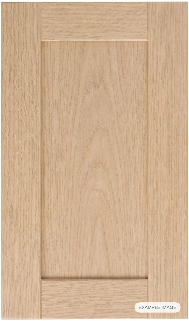 Tuscan Inset cabinet door - White Oak Tuscan Inset cabinet door in unfinished White Oak, made to size