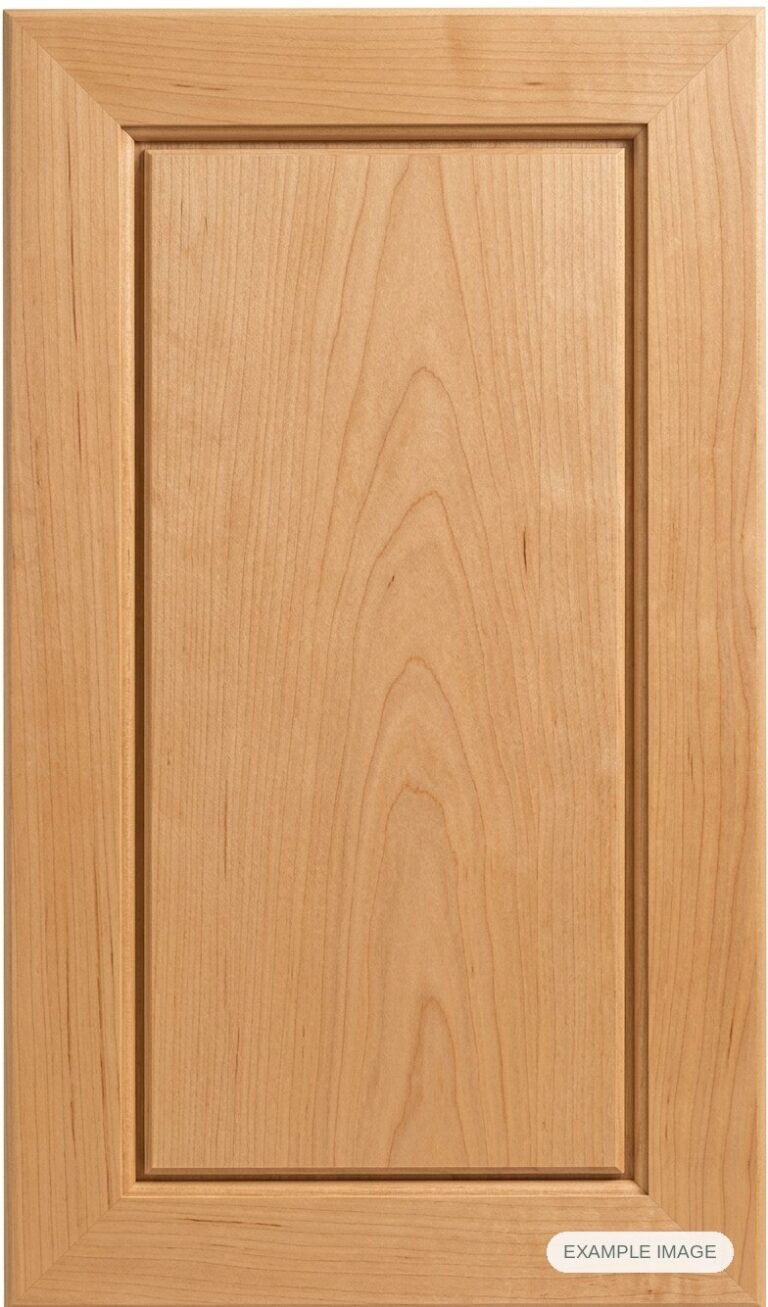 Vail cabinet door in unfinished Maple Select, made to size