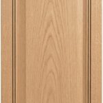 Windsor cabinet door in unfinished White Oak, made to size