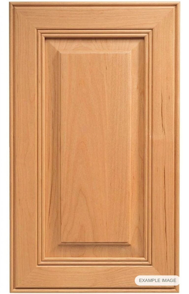 Yosemite cabinet door in unfinished Maple Select, made to size