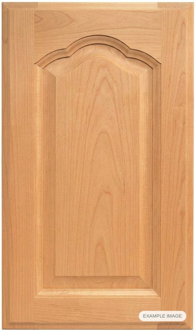 Zinfandel cabinet door in unfinished Maple Select, made to size
